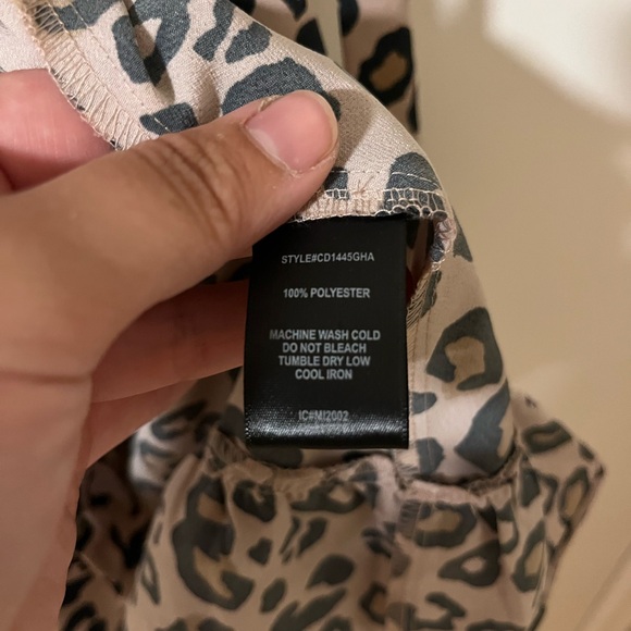 Sanctuary Leopard Print Mini Dress - Picture 4 of 5